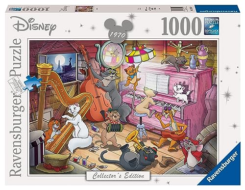Ravensburger 17542 Disney Collector's Edition Aristocats 1000 Piece Jigsaw Puzzle for Adults and Kids Age 12 Years Up