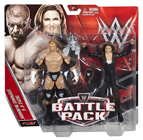 WWE Battle Pack Action Figures - Triple H and Stephanie