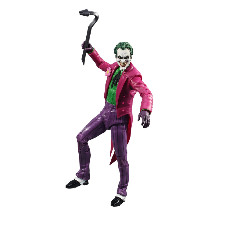 McFarlane Toys, DC Multiverse 7-inch The Joker (Death in the Family) Action Figure, Collectible DC Barman Three Joker Comic Figure with Stand Base and Unique Collectible Character Card – Ages 12+