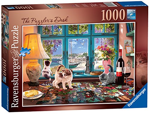 Ravensburger The Puzzler’s Desk 1000 Piece Jigsaw Puzzle for Adults & Kids Age 12 Years Up