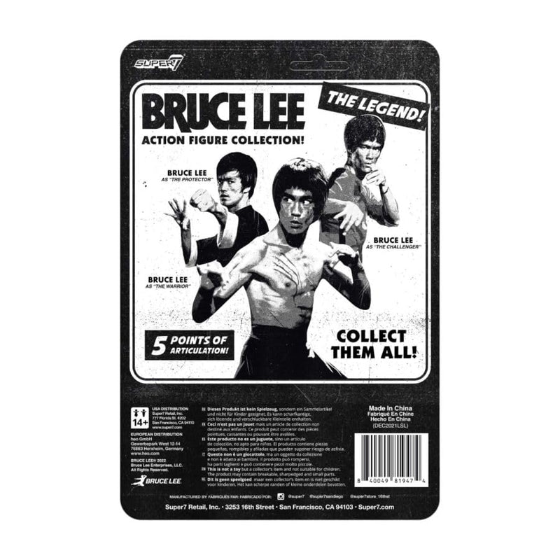 SUPER7 Bruce Lee The Challenger 3.75 in Reaction Figure
