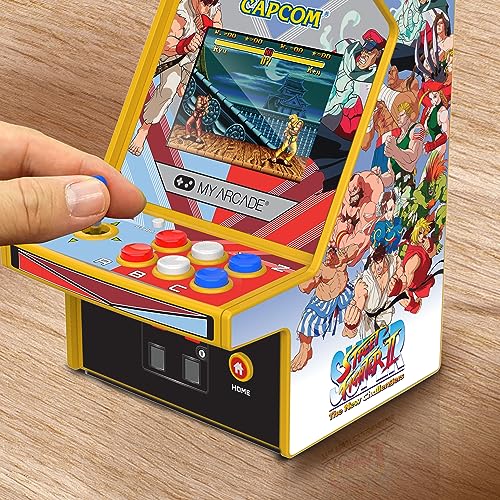 My Arcade Super Street Fighter II - Micro Player Pro Portable Retro Arcade (2 GAMES IN 1)