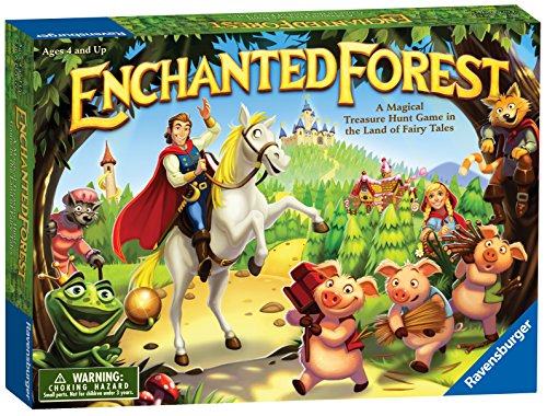 Ravensburger Enchanted Forest Classic Family Board Game for Kids Age 4 Years and Up - 2 to 4 Players - Magical Treasure Hunt