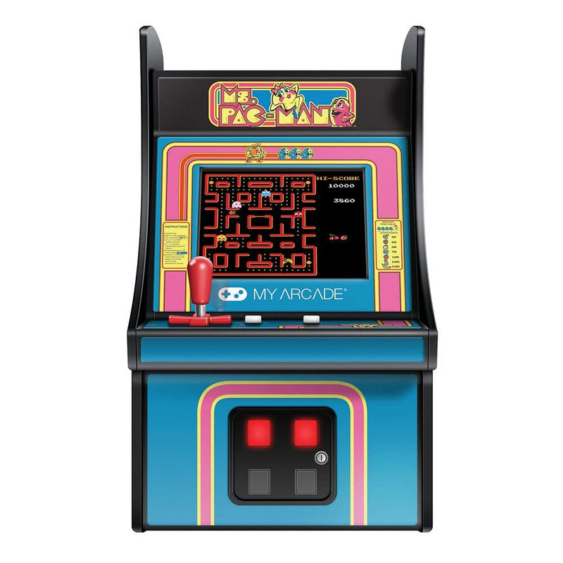 My Arcade MS. Pac-Man Collectible Micro Player Retro Arcade Machine - 6 Inch