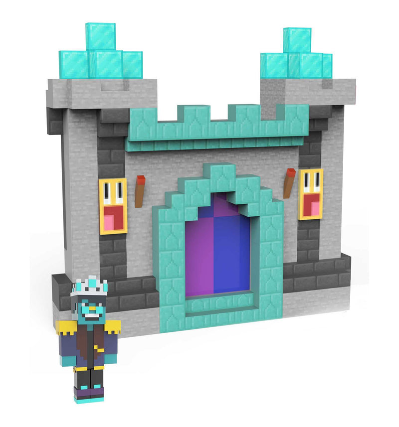 Mattel Minecraft Creator Series Party Supreme’s Palace Playset with Lights, Music & 3.25-inch Action Figure, Collectible Toy Gift for Ages 6 Years & Older