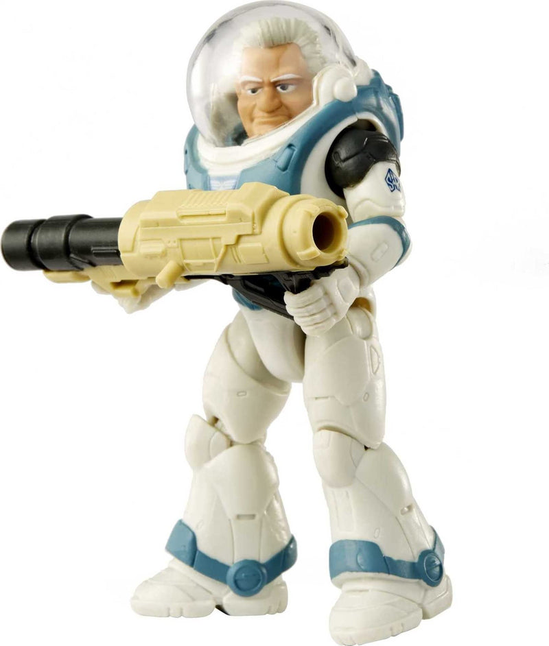 Mattel Lightyear Toys Space Ranger Alpha Darby Steel Action Figure, 14 Points of Articulation & Accessories, 5-in Scale