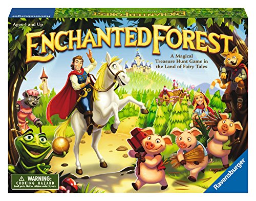 Ravensburger Enchanted Forest Classic Family Board Game for Kids Age 4 Years and Up - 2 to 4 Players - Magical Treasure Hunt