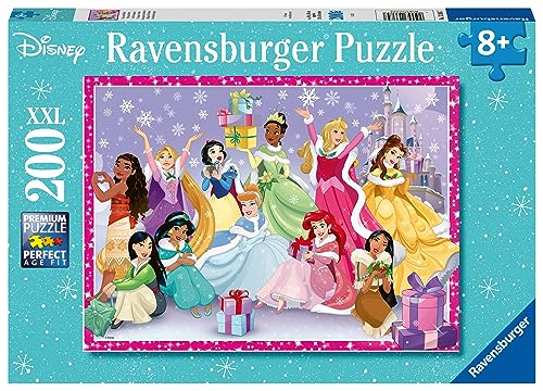 Ravensburger 13385 Disney Princess Christmas Jigsaw Puzzle for Kids Age 8 Years Up-200 Pieces XXL