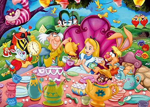Ravensburger Disney Collector’s Edition Alice in Wonderland 1000 Piece Jigsaw Puzzles for Adults & Kids Age 12 Years Up