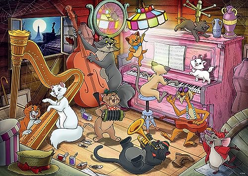 Ravensburger 17542 Disney Collector's Edition Aristocats 1000 Piece Jigsaw Puzzle for Adults and Kids Age 12 Years Up