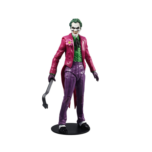 McFarlane Toys, DC Multiverse 7-inch The Joker (Death in the Family) Action Figure, Collectible DC Barman Three Joker Comic Figure with Stand Base and Unique Collectible Character Card – Ages 12+
