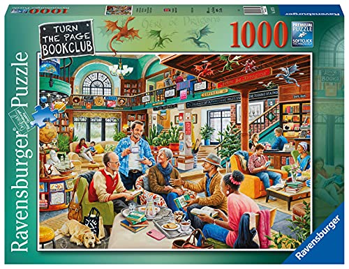 Ravensburger "Turn the Page" Bookclub 1000 Piece Jigsaw Puzzles for Adults & Kids Age 12 Years Up