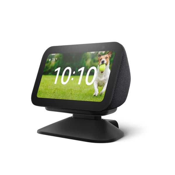All-new Echo Show 5 (3rd Gen), Charcoal with Adjustable Stand, Charcoal