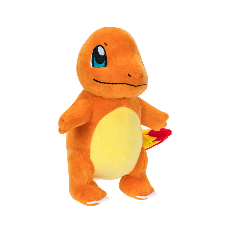 Pokémon Official & Premium Quality 8-inch Charmander Adorable, Ultra-Soft, Plush Toy, Perfect for Playing & Displaying-Gotta Catch ‘Em All