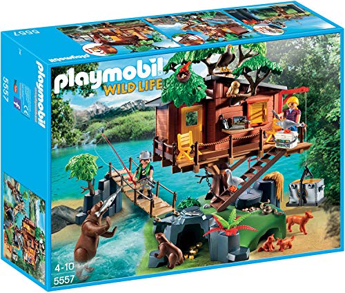Playmobil 5557 Wildlife Adventure Tree House, Fun Imaginative Role-Play, PlaySets Suitable for Children Ages 4+