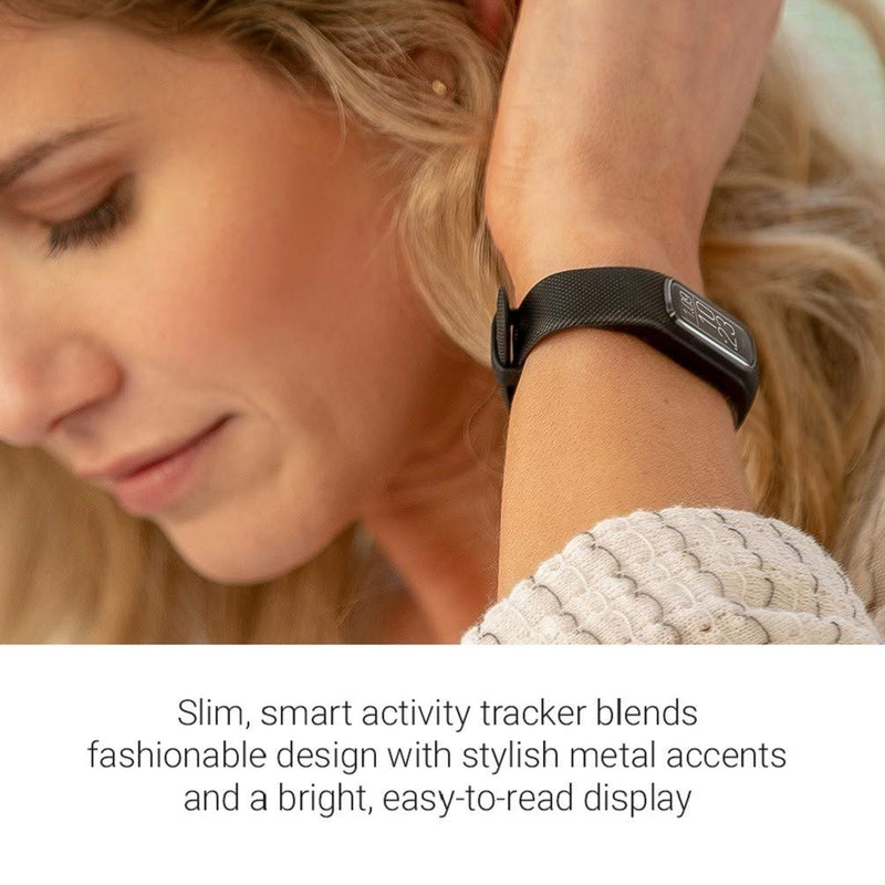 Garmin vivosmart 4 Smart Health and Fitness Activity Tracker, Slate, Small/Medium