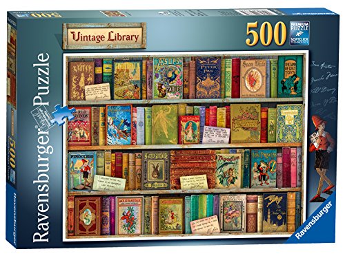Ravensburger Vintage Library 500 Piece Jigsaw Puzzle for Adults & for Kids Age 10 and Up