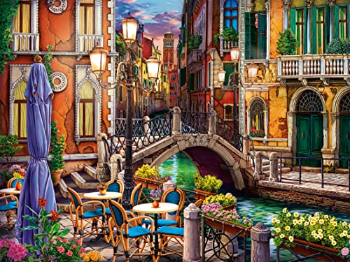 Ravensburger Venice Twilight 750 Piece Jigsaw Puzzle for Adults and Kids Age 12 Years Up - Italy