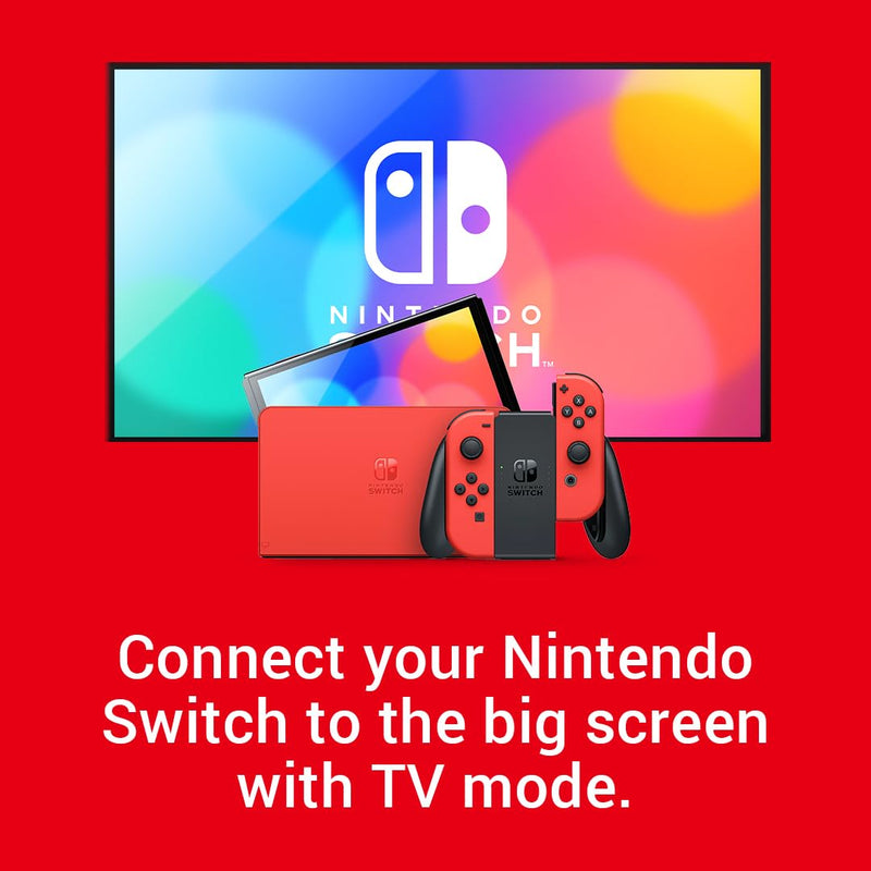 Nintendo Switch (OLED Model) Mario Red Edition