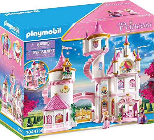 Playmobil 70447 Large Princess Castle , magical world for princes and princesses, fun imaginative role play, playset suitable for children ages 4+