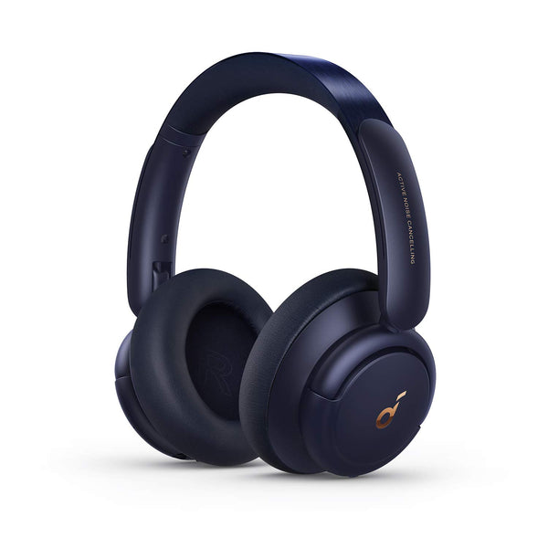 soundcore by Anker Q30 Hybrid Active Noise Cancelling Headphones with Multiple Modes, Hi-Res Sound, Custom EQ via App, 40H Playtime, Comfortable Fit, Bluetooth Headphones, Multipoint Connection