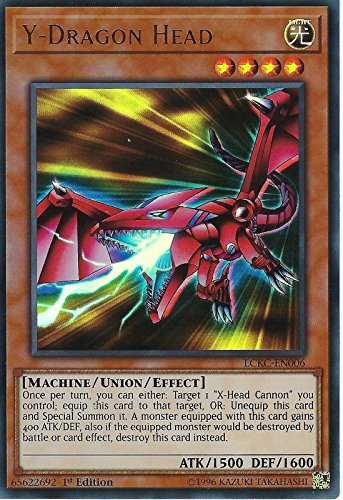 Yu-Gi-Oh YuGiOh LCKC-EN006 1st Ed Y-Dragon Head Ultra Rare Card (Legendary Collection Kaiba Mega Pack Single Card)