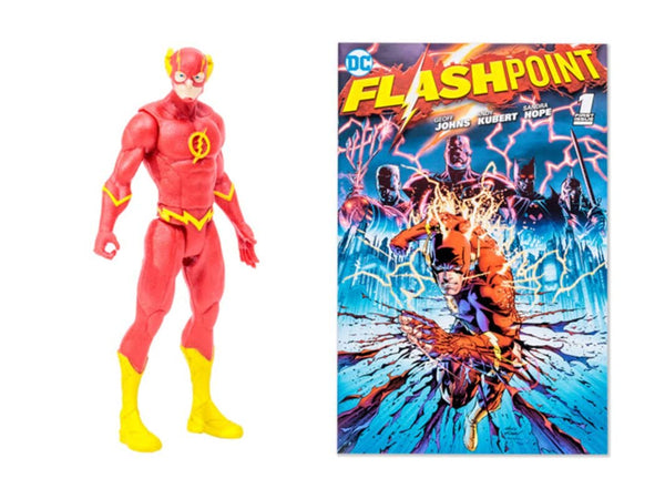 McFarlane DC Direct Comic Action Figure with The Flash (Flashpoint) Multicolor TM15841