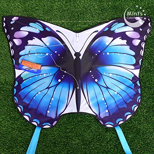 Mint's Colorful Life Butterfly Kite (Blue)