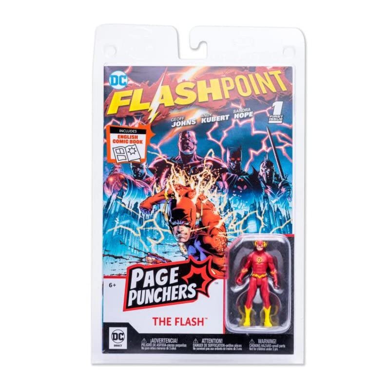 McFarlane DC Direct Comic Action Figure with The Flash (Flashpoint) Multicolor TM15841