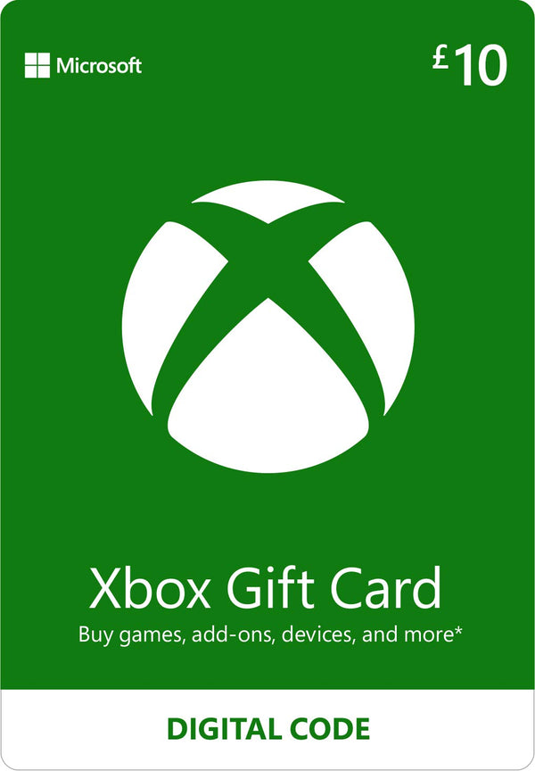 Xbox Gift Card | 10 GBP | Digital Voucher | Xbox One, Series S|X & Windows | (Download Code)
