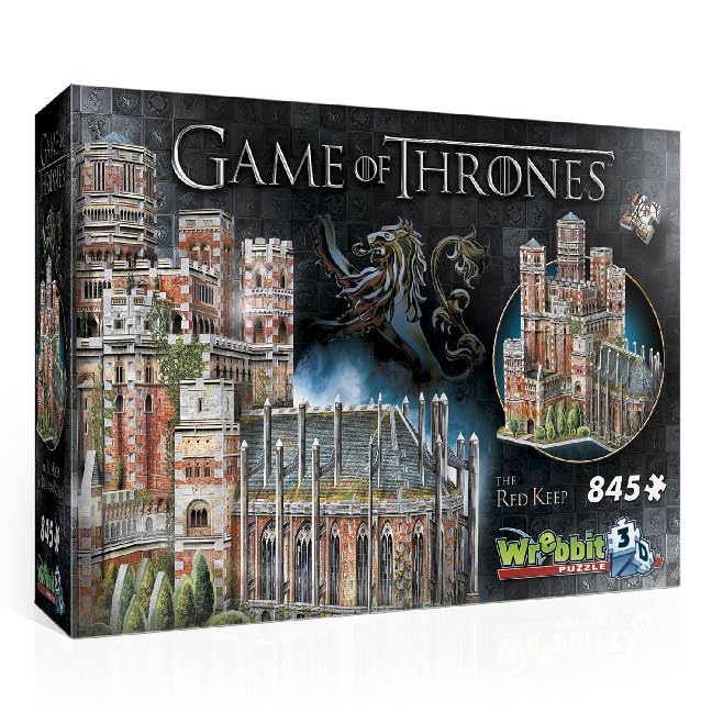 Wrebbit3D | Game of Thrones: Red Keep (845pc) | 3D Puzzle | Ages 14+