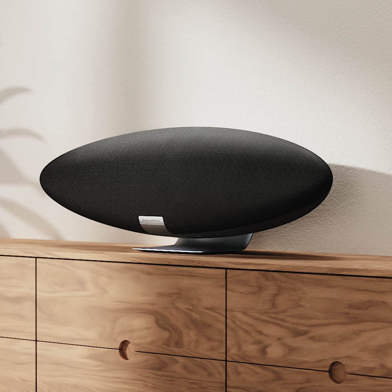 Bowers & Wilkins Zeppelin Wireless Smart Speaker, Wifi Speaker, Hi-Res Sound, Bluetooth, Airplay 2, Spotify Connect, and Alexa Built-In - Midnight Grey