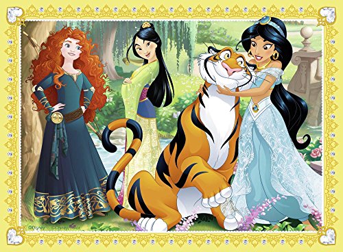 Ravensburger Disney Princess-4 in Box (12, 16, 20, 24 Piece) Jigsaw Puzzles For Kids Age 3 Years and Up