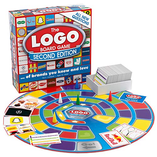 Drumond Park The LOGO Board Game Second Edition - The Family Board Game of Brands and Products You Know and Love, Family Games For Adults And Kids Suitable From 12+ Years