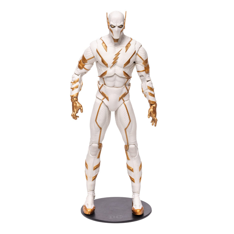 McFarlane Toys, DC Multiverse Godspeed 7-inch Action Figure with 22 Moving Parts, Collectible DC Rebirth Figure with Unique Collector Character Card – Ages 12+