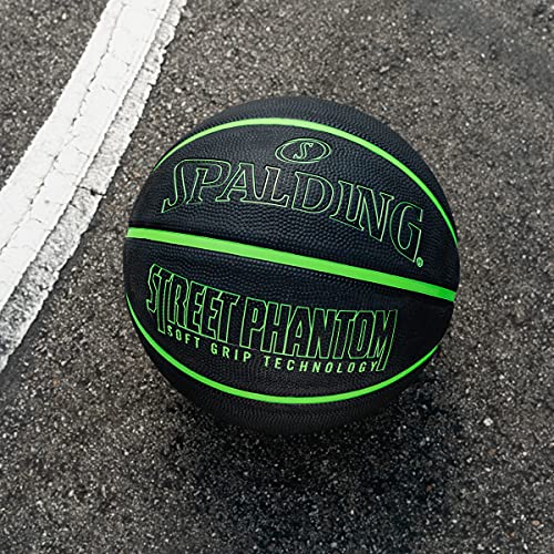 Spalding Street Phantom Outdoor Basketball Neon Green 29.5"