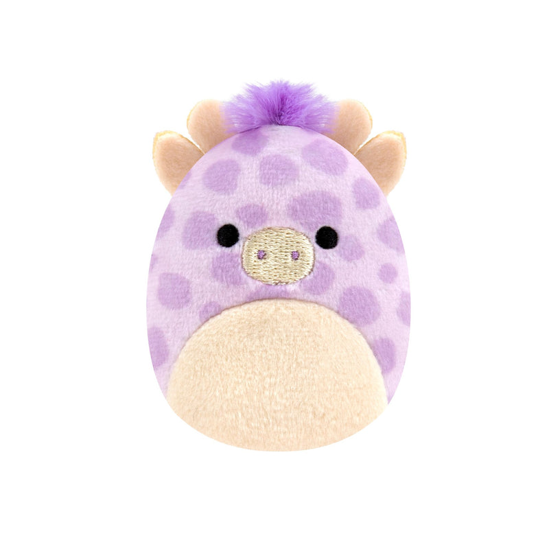 Squishville by Original Squishmallows Purple Pals Squad Plush - Six 2-Inch Squishmallows Plush Including Bashira, Mollie, Carlota, Patrick, Rida, and Jazzy - Toys for Kids