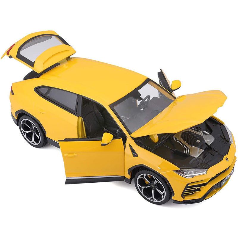 Bburago - 18-11042 - Lamborghini Urus 1/18 Miniature Vehicle, Yellow