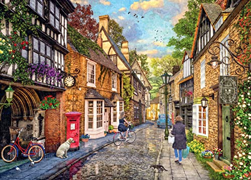 Ravensburger Down The Lane No.2 Meadow Hill Lane 1000 Piece Jigsaw Puzzle for Adults & Kids Age 12 Years Up