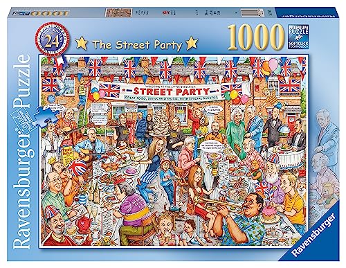Ravensburger 17549 Best of British No.24 The Street Party 1000 Piece Jigsaw Puzzle for Adults and Kids Age 12 Years Up