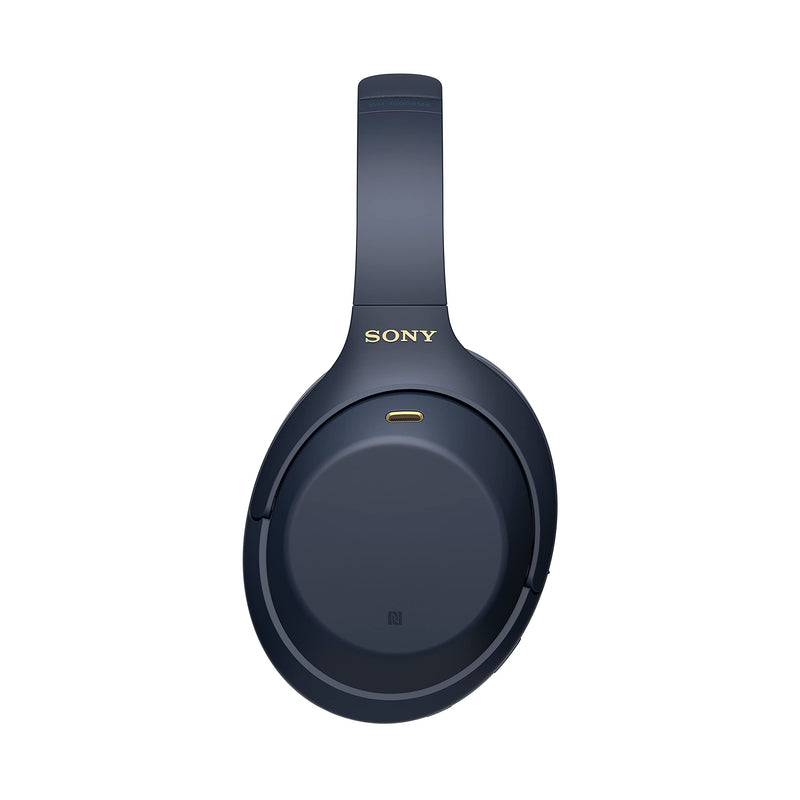 Sony WH-1000XM4 Noise Cancelling Wireless Headphones - 30 hours battery life - Over Ear style - Optimised for Alexa and Google Assistant - with built-in mic for phone calls - Midnight Blue
