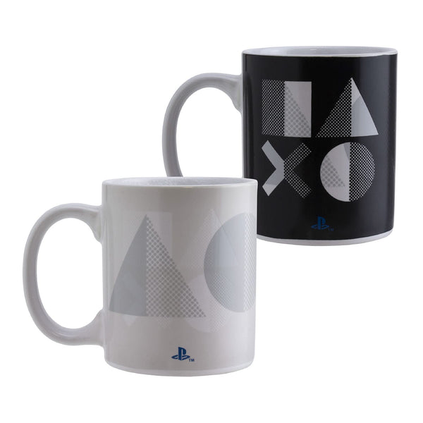 Paladone Playstation 5 Heat Change Synthetic Mug - Officially Licensed Merchandise, 300ml