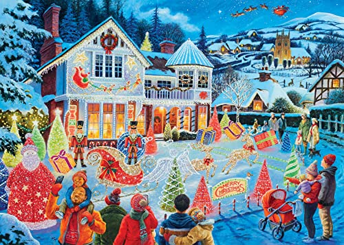 Ravensburger Christmas House Special Edition 1000 Piece Jigsaw Puzzles for Adults & Kids Age 12 Years Up