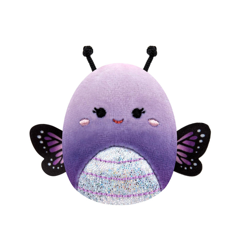 Squishville by Original Squishmallows Purple Pals Squad Plush - Six 2-Inch Squishmallows Plush Including Bashira, Mollie, Carlota, Patrick, Rida, and Jazzy - Toys for Kids