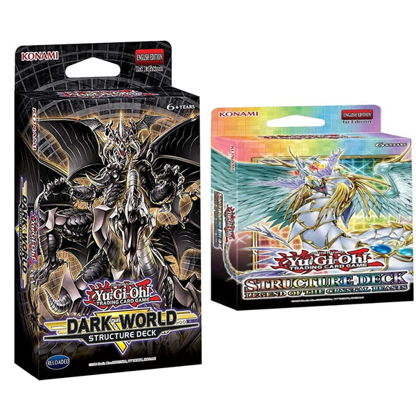 YU-GI-OH! Structure Deck: Dark World & Structure Deck, Legend Of The Crystal Beasts (SDCB)
