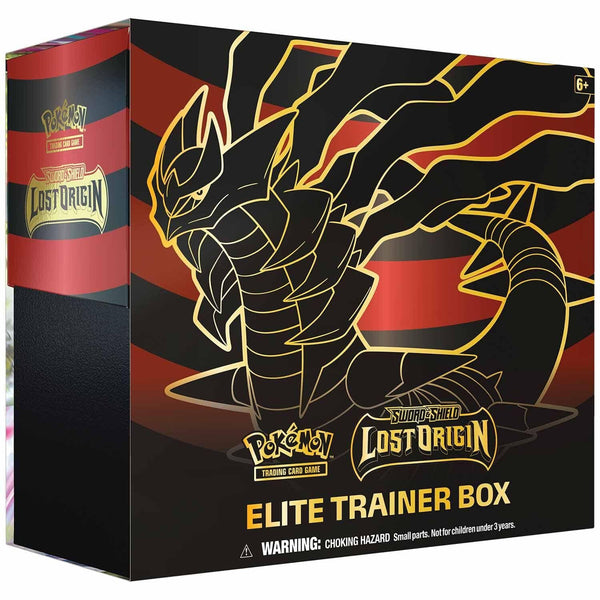 Pokémon TCG: Sword & Shield – Lost Origin Elite Trainer Box (8 Boosters & Premium Accessories )