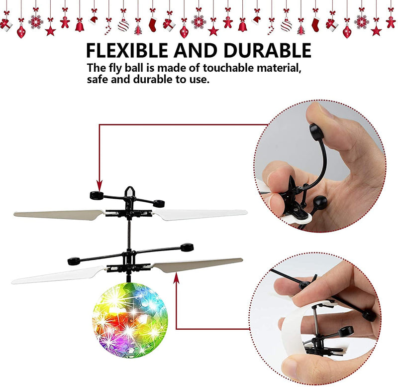 Flying Ball, Kids RC Flying Toys Infrared Induction Models Aircraft Helicopter Ball Kids Gadgets Mini Drone Flying Toys