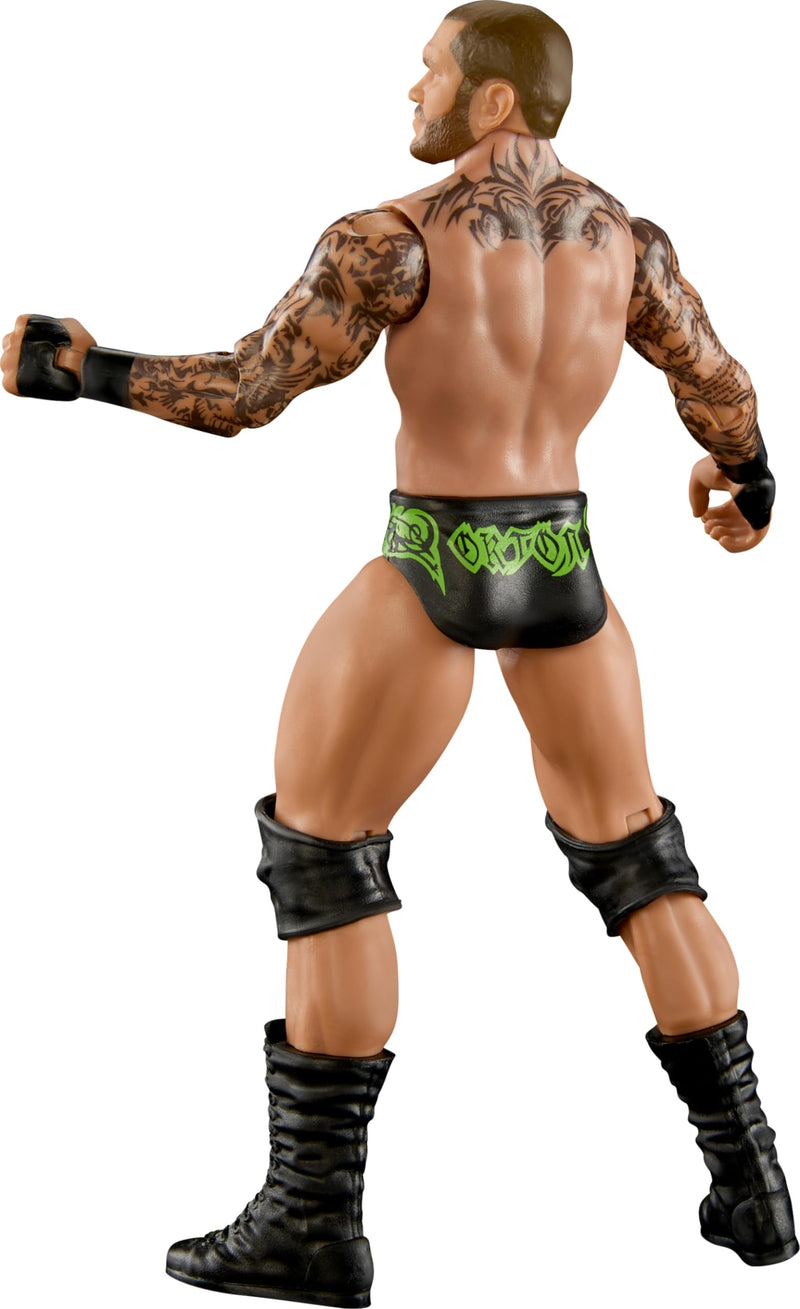 WWE Top Picks Action Figure, 6-inch Collectible Randy Orton with 10 Articulation Points & Life-Like Look