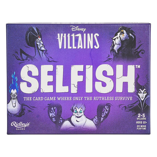 Ridley's DSY004 Selfish Disney Villains Strategy Game, A5, Multicolour