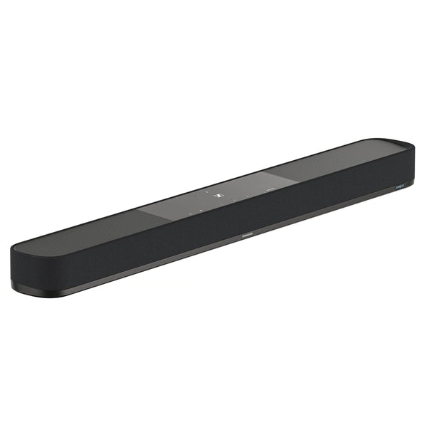 Sennheiser AMBEO Soundbar Plus for TV and Music - UK Plug - with Immersive 3D Surround Sound, Virtual 7.1.4 Speaker Setup, built-in Dual Subwoofers, Advanced Streaming Connectivity, Voice Enhancement